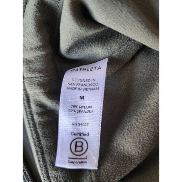 Athleta Rainier green high rise high compression legging M - Picture 5 of 5